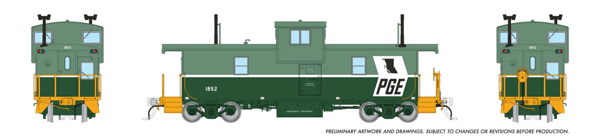 Rapido Trains HO Squamish Caboose