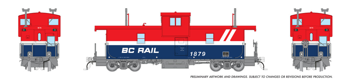 Rapido Trains HO Squamish Caboose