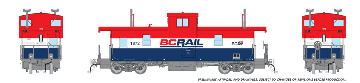 Rapido Trains HO Squamish Caboose