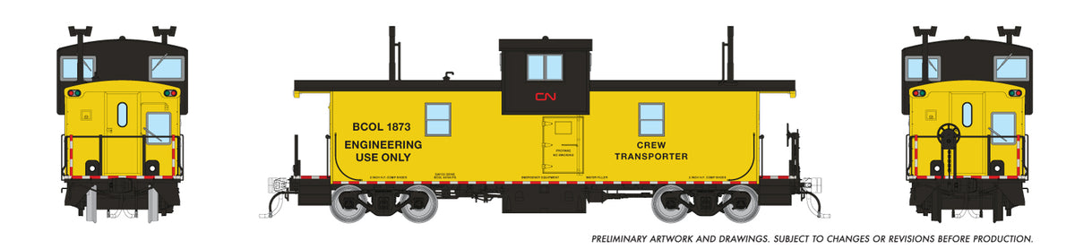 Rapido Trains HO Squamish Caboose