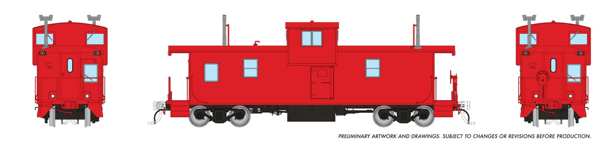 Rapido Trains HO Squamish Caboose
