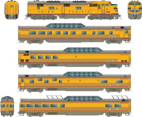 HO EMD Train of Tomorrow Train DCC Ready